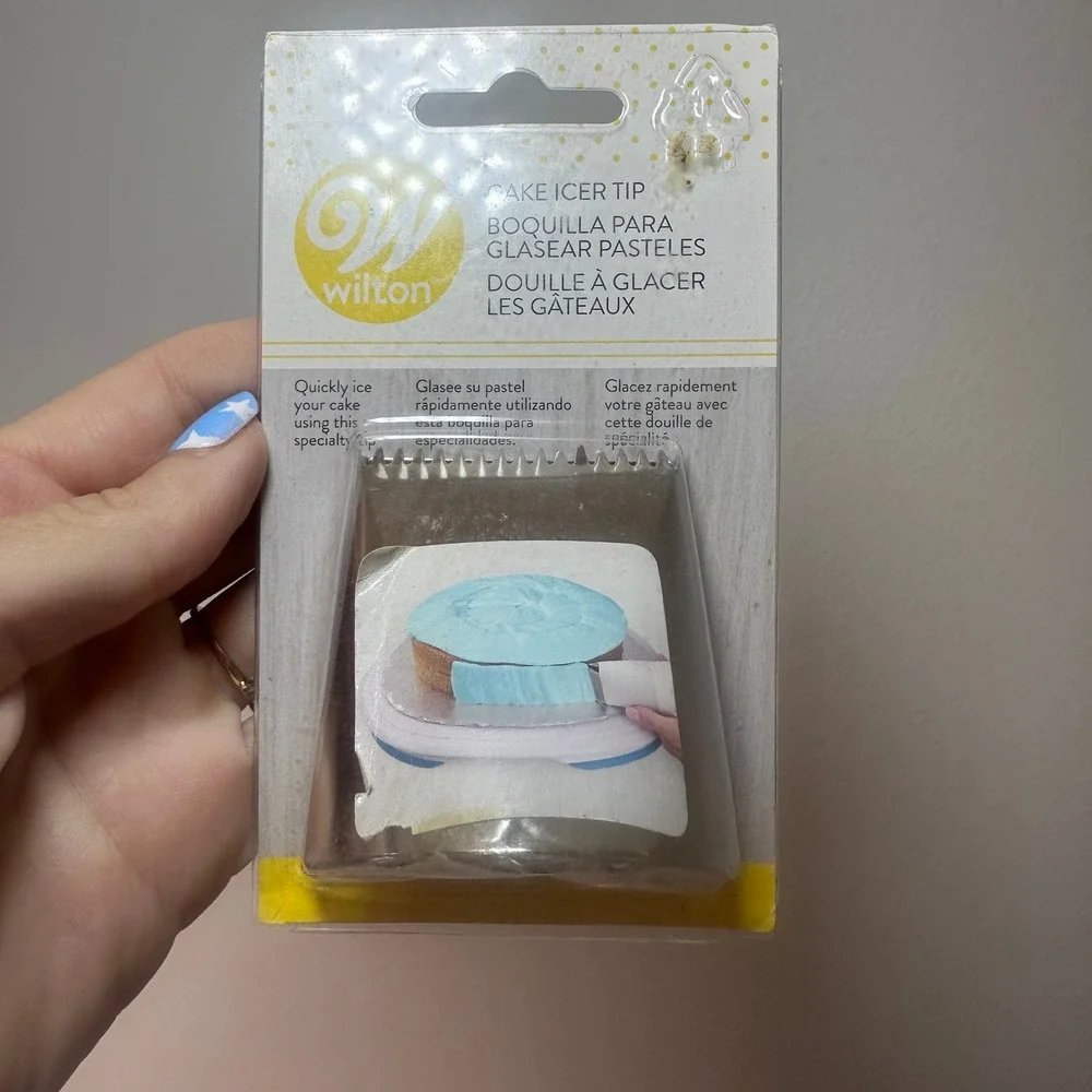 Wilton Cake Icer Tip Large Stainless Steel Decorating Nozzle 789 Silver NEW